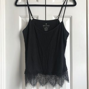 American Eagle Soft and Sexy Lace Trim Camisole